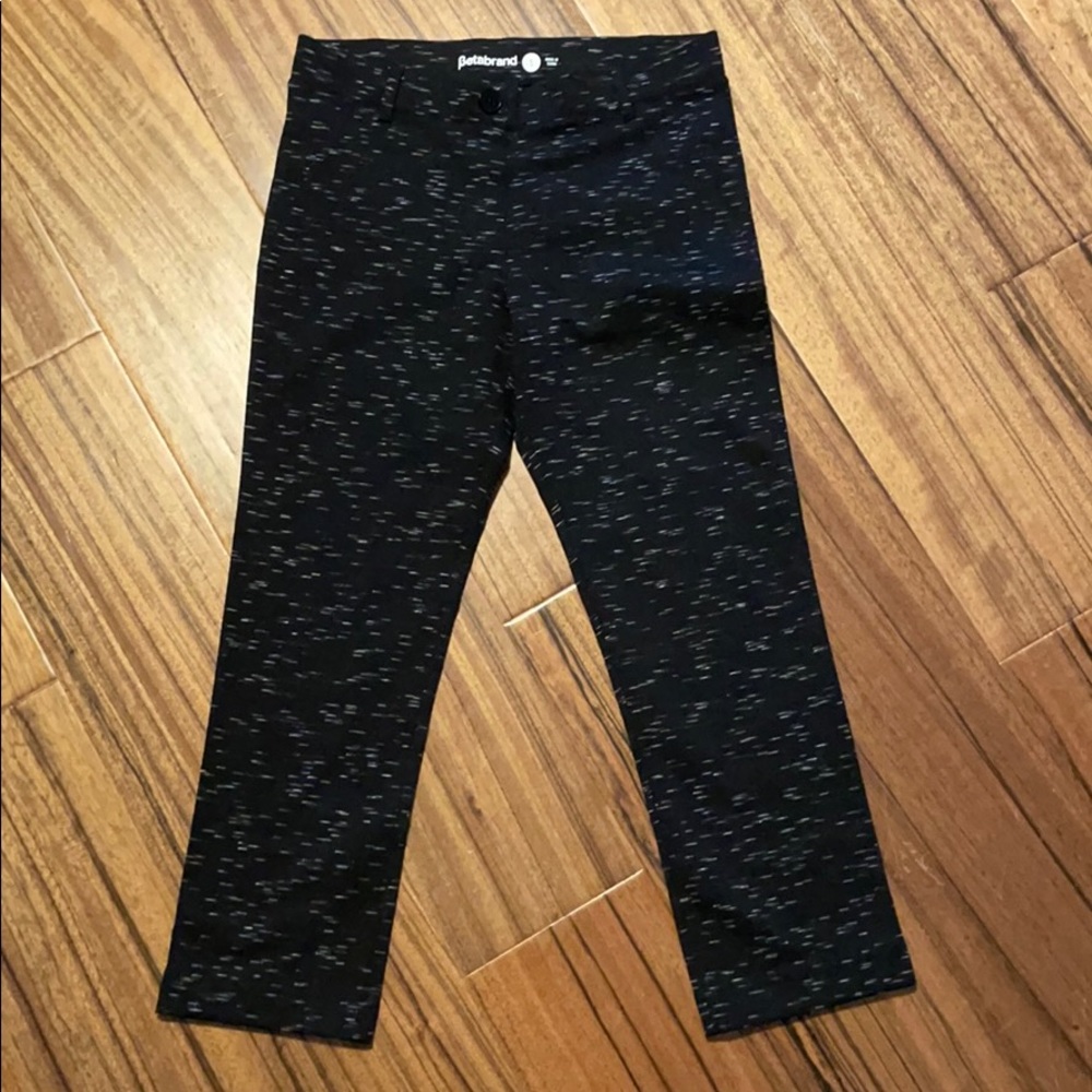 Betabrand Cropped Dress Pant Yoga Pants